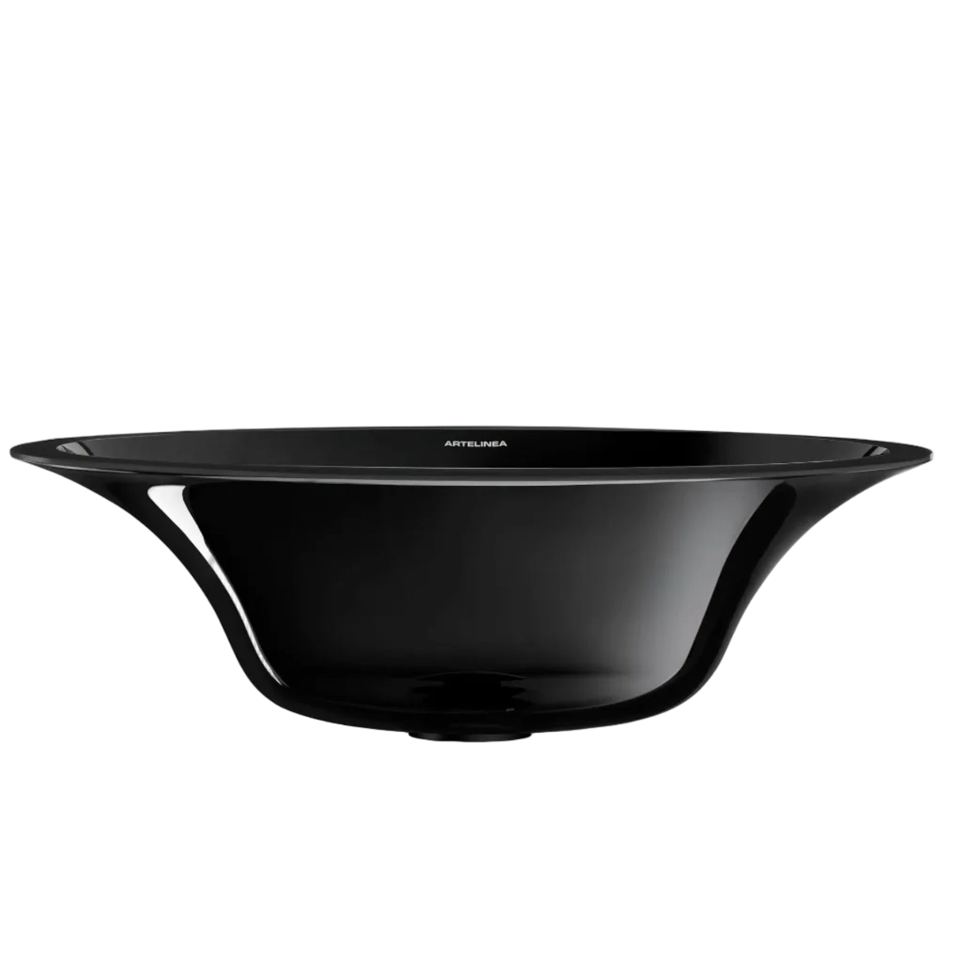 ARTELINEA KONCA LAVABO DA APPOGGIO OPALITE NERO