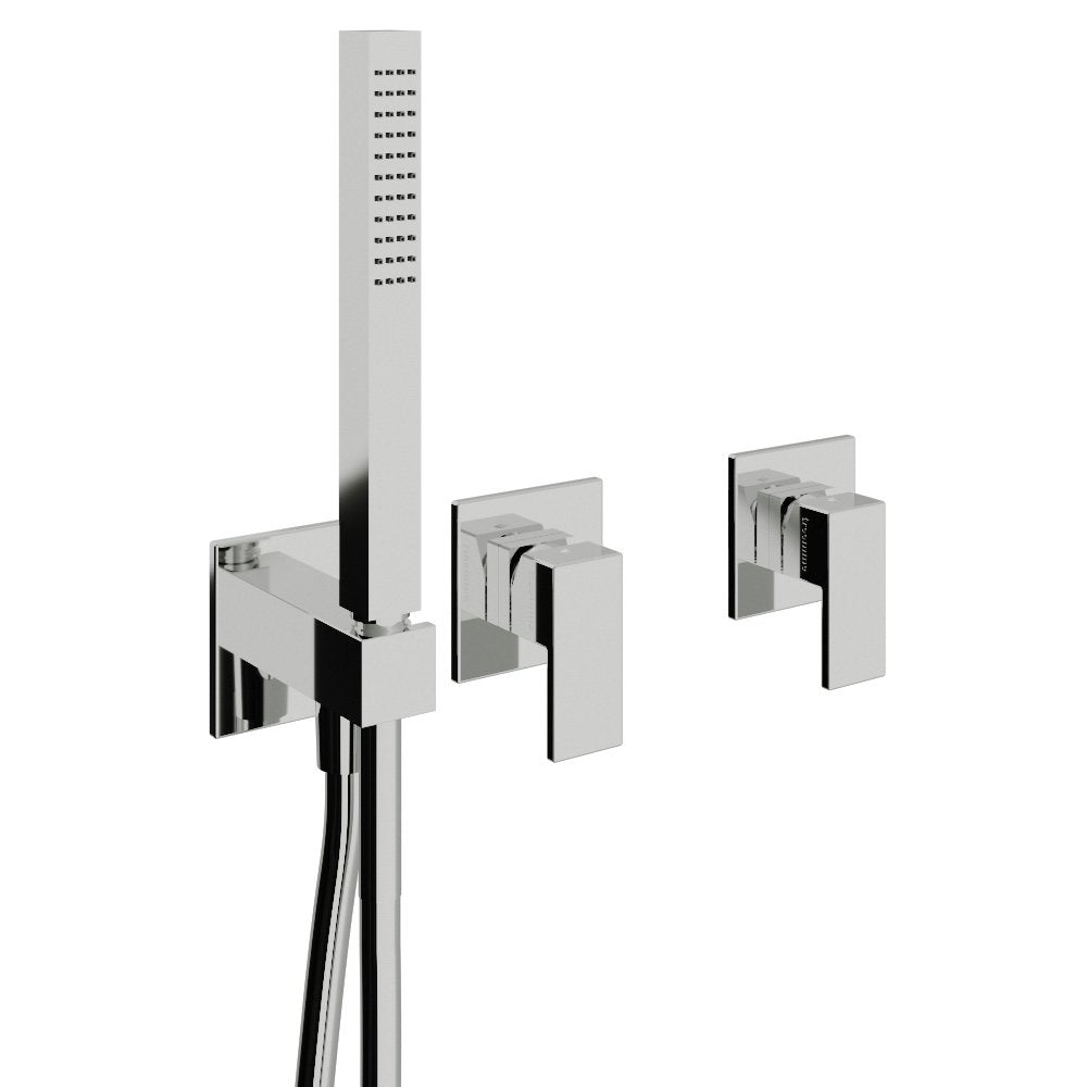 TREEMME Q30 MISCELATORE MONOCOMANDO VASCA/DOCCIA INCASSO